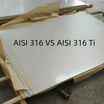 Nehrđajući čelik AISI 316 Ti naspram nehrđajućeg čelika AISI 316